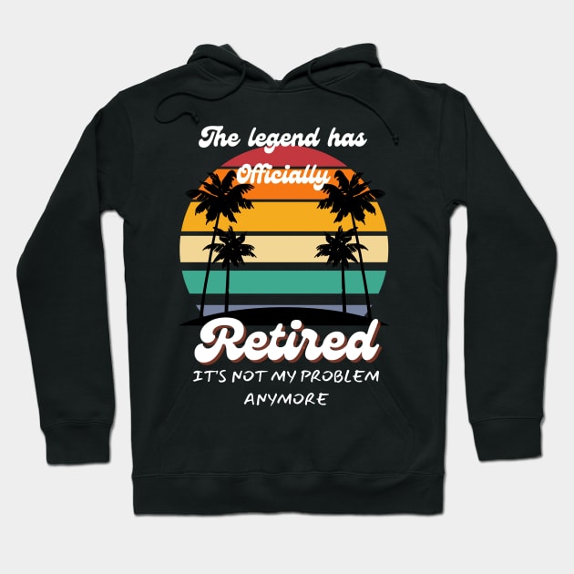 The Legend is Officially Retired! Hoodie by TheCarGuyStore